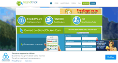 Desktop Screenshot of grandclick.com